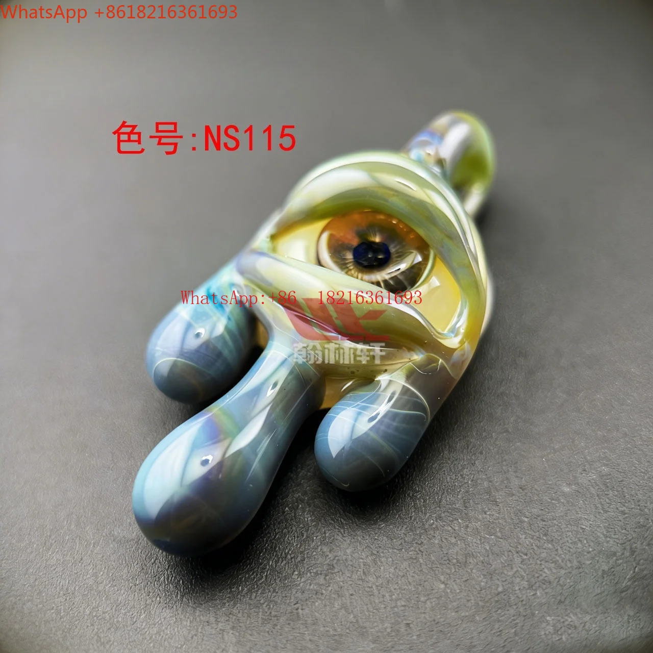 Limited Time NS115 Silver Seaweed Stick Burnt Glass Color-changing Material, Special Hard Material For Lamp Workers