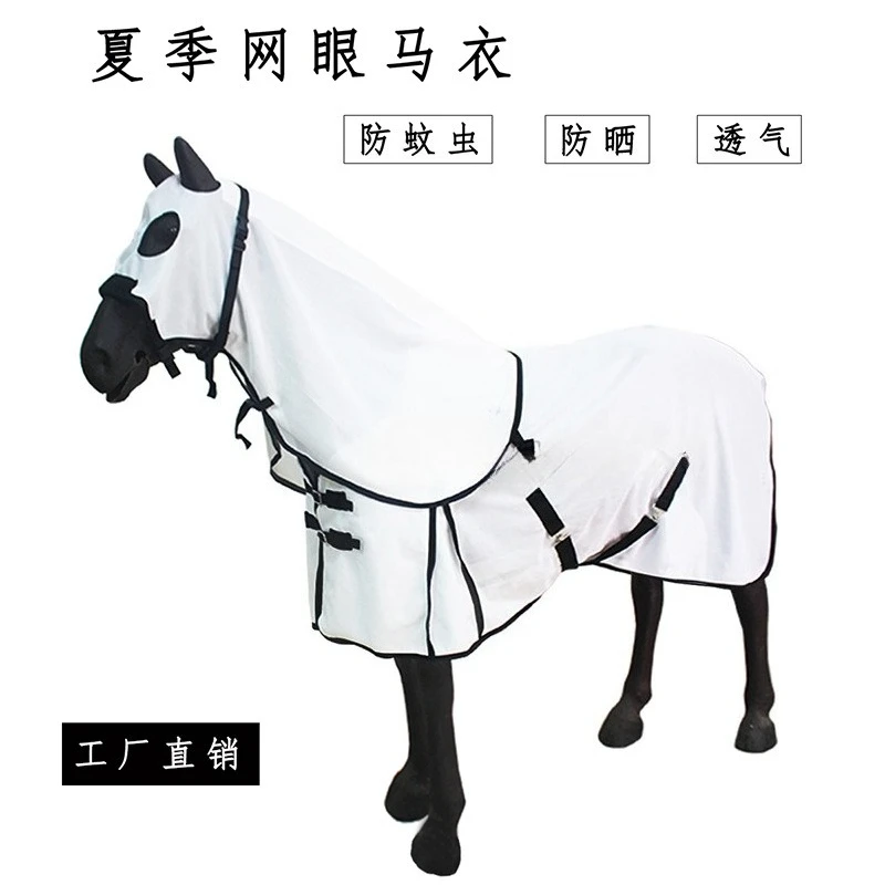 

New Style Professional Equestrian Anti-Sweat Fly Sheets Lightweight Summer Blanket Breathable Mesh Rug for Horses