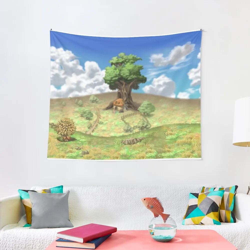 

MapleStory Henesys Background Scenery Tapestry Wall Hanging Wall Art