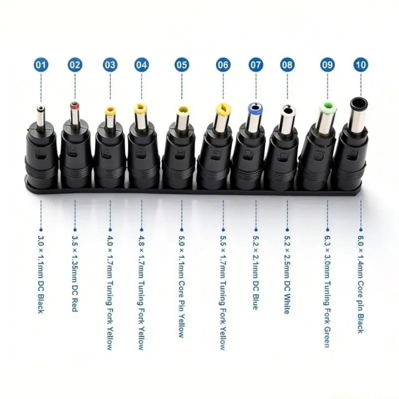 Universal PD100W Fast Cable For Notebook With Assorted Adapters Set