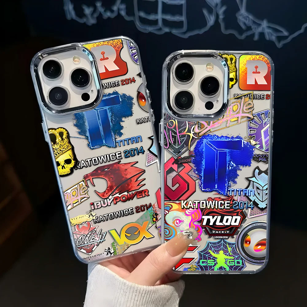 Hot Fashion Game CS Clear GO Handyhülle für iPhone 17 16e 16 15 14 13 12 11 Mini Pro Max X XR XSMAX 8 7 Air Plus Soft Cover