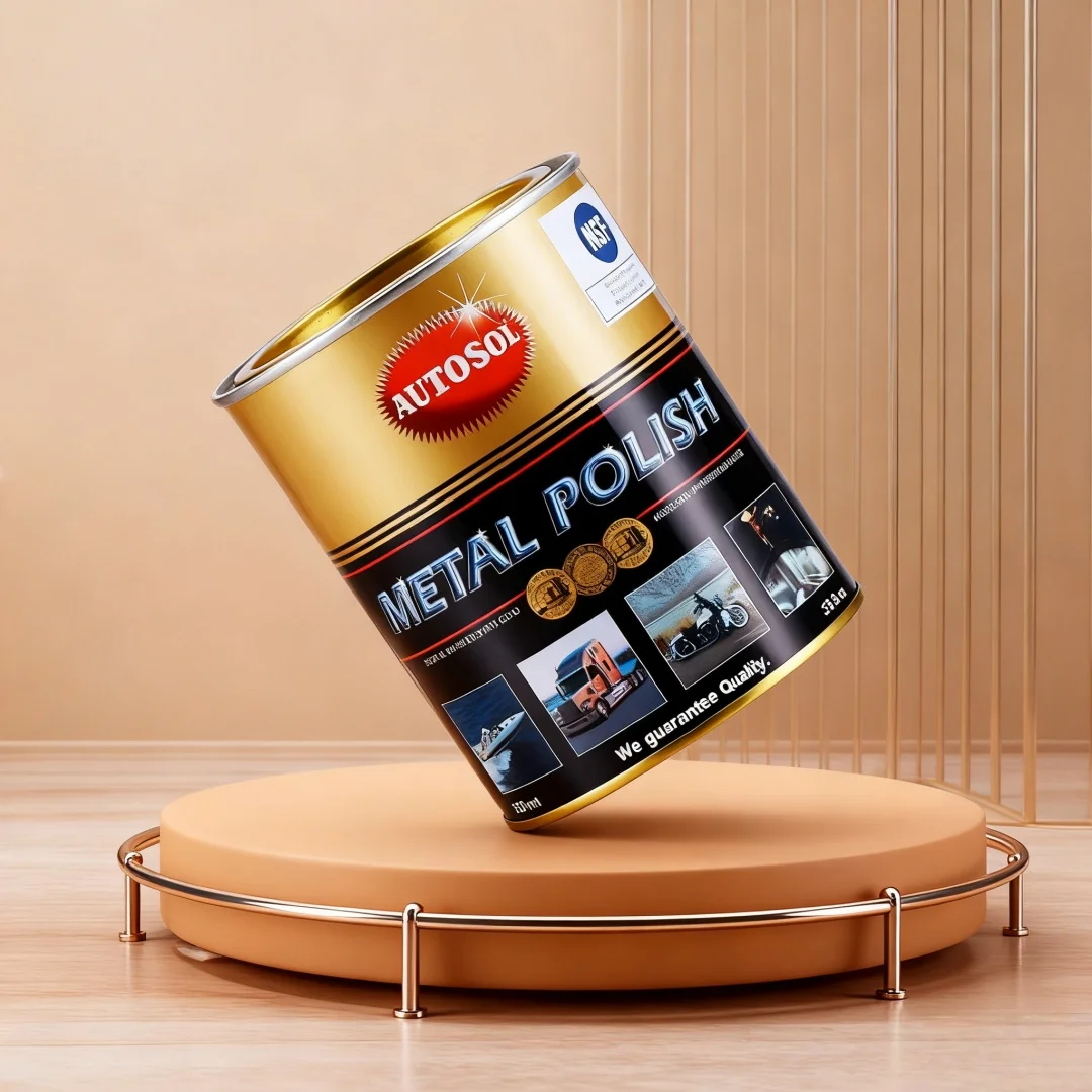 750ml German AUTOSOL Metal Polishing Paste Stainless Steel Rust Removal Grinding Copper Metal Scratch Repair