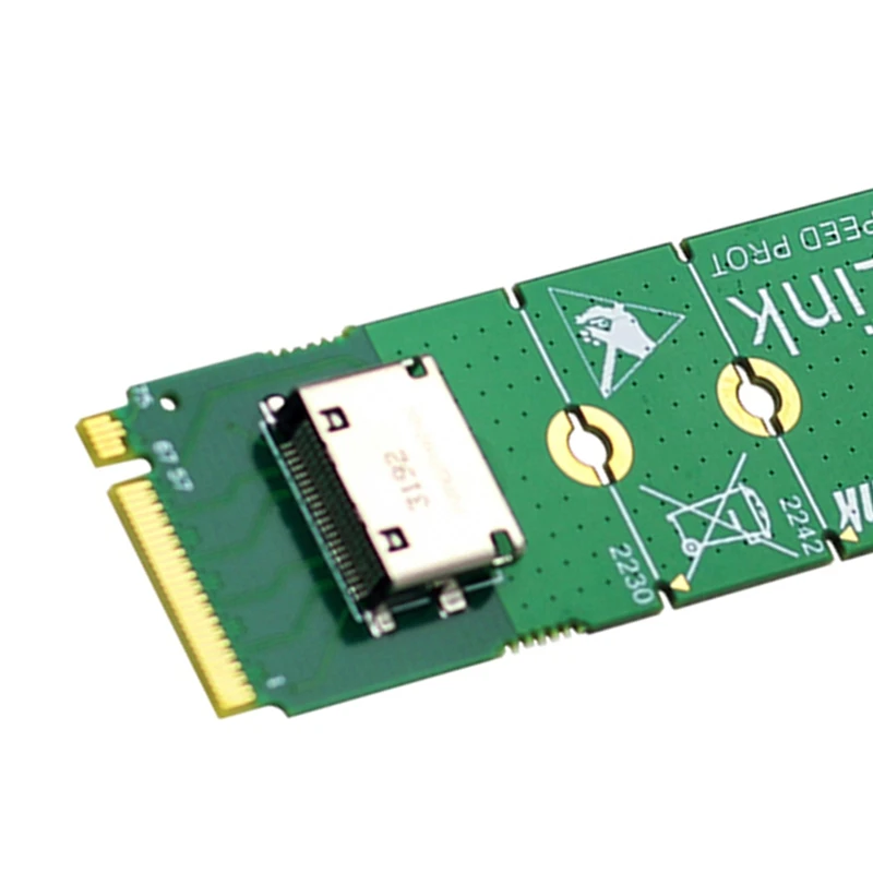 NVME M.2 M Key To Oculink Adapter For OCULINK GPU Dock Mini PC Laptop To External Graphic Card High Speed Conveter