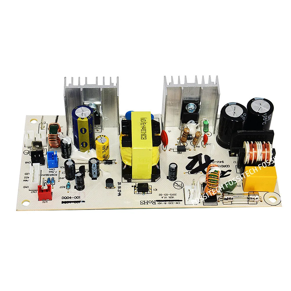 DQ04 papan daya sirkuit kabinet anggur DQ04-001/008 NTC papan kontrol temperatur AC220V 70W papan sirkuit komputer pendingin anggur