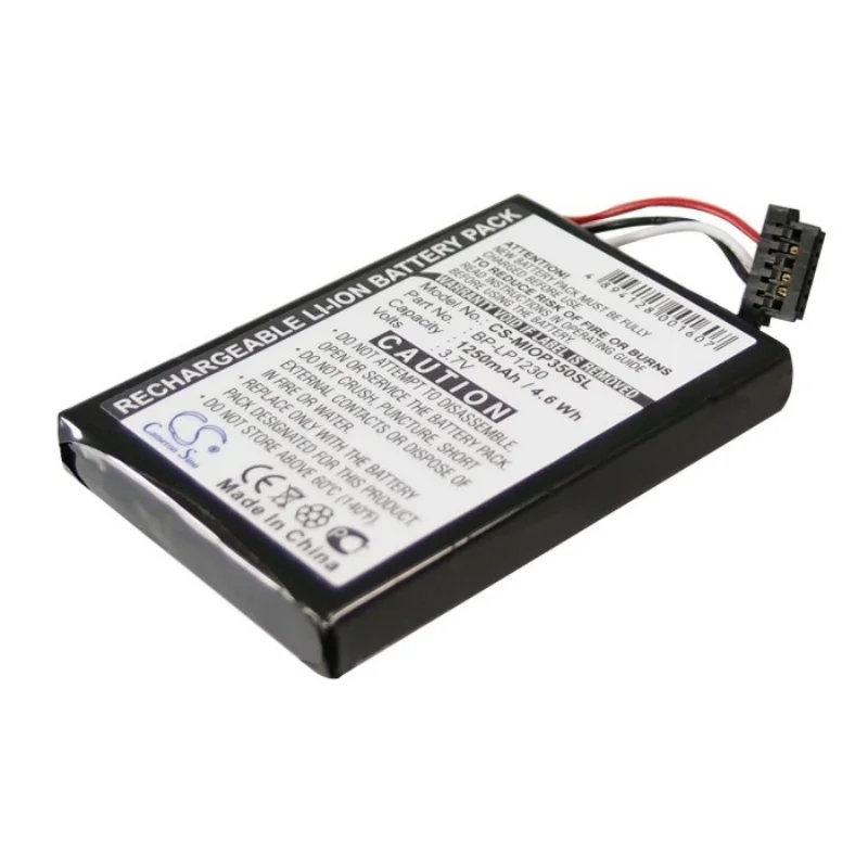 

CS-MIOP350SL 1250mAh Battery for Mitac Mio P350, P510, P550, P710, Spirit 480, 485, 487, 670, 680, 685, 687, 690,695