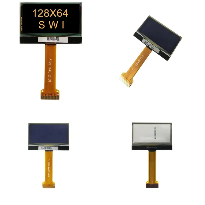 1.6-Inch OLED display 128x64 monochrome yellow SSD1325 24-pin OLED display