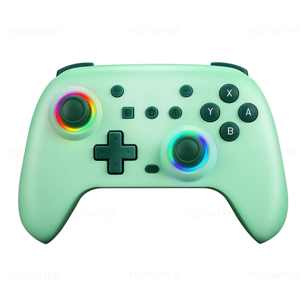 RGB Wireless Bluetooth Controller Turbo Funktion Gamepad für Nintendo Switch OLED Lite PC Android – verbessertes Spielerlebnis