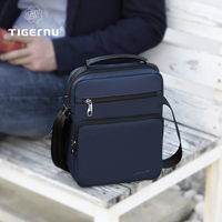 Tigernu Messenger Bags For Men Fashion Crossbody Bags 9.7inch Ipad Bag MIni Pack Men Business Bag Shoulder Bags Male Handbags