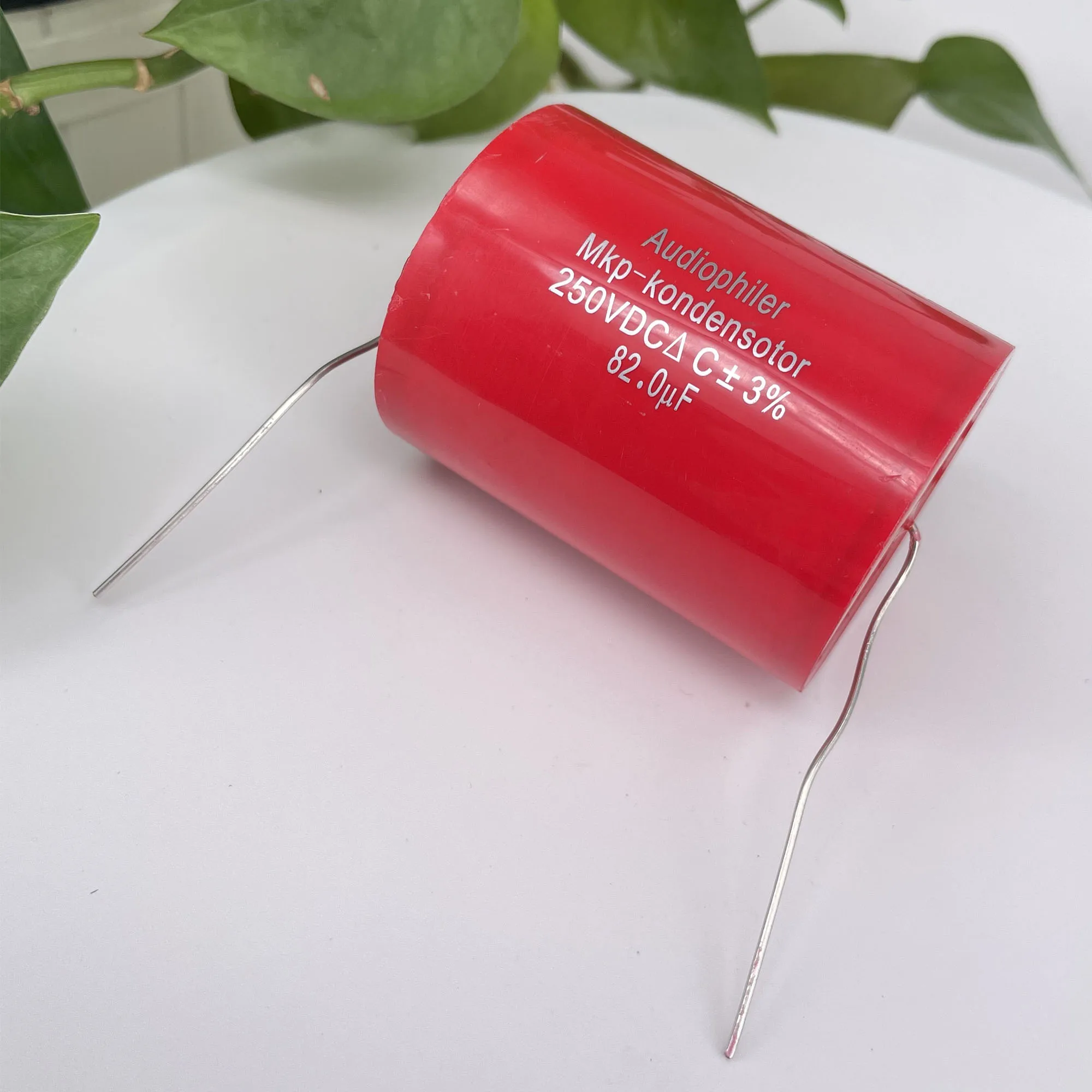 2PCS Audiophiler Axial MKP Capacitor 82uf 250V DC ±3% Test And Matched HIFI Frequency Dividing Audio Capacitance