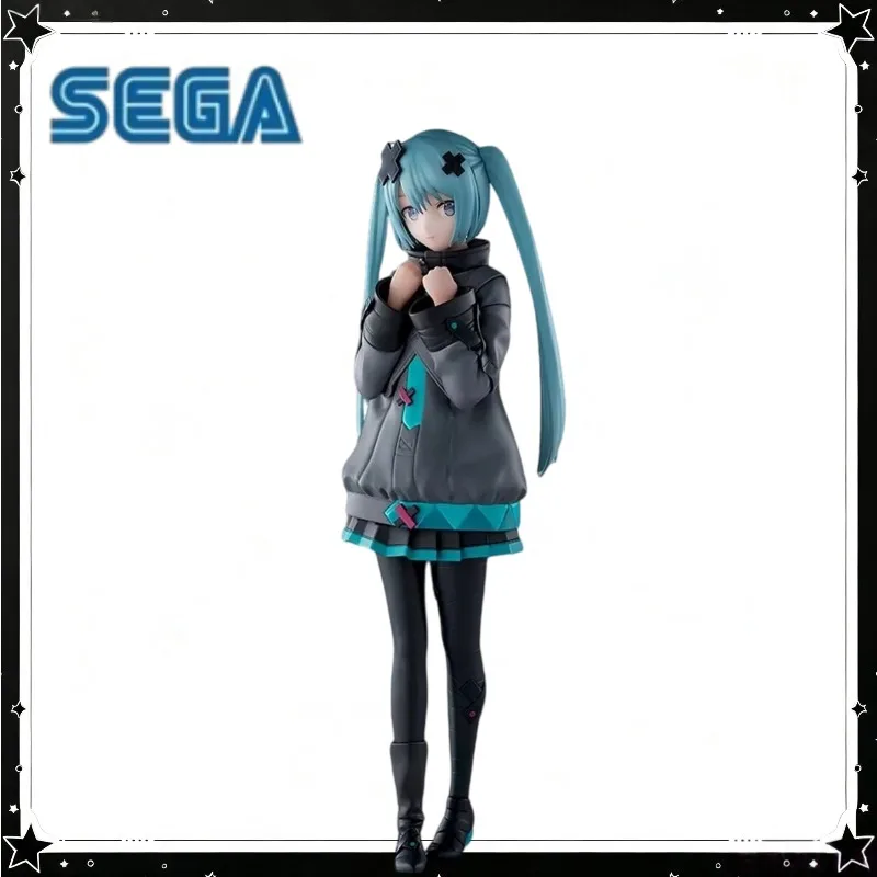 【In Stock】SEGA Hatsune Miku Project Sekai Street Outfit Ver Figure 20cm PVC Anime Model Collectible Desktop Decor Gift