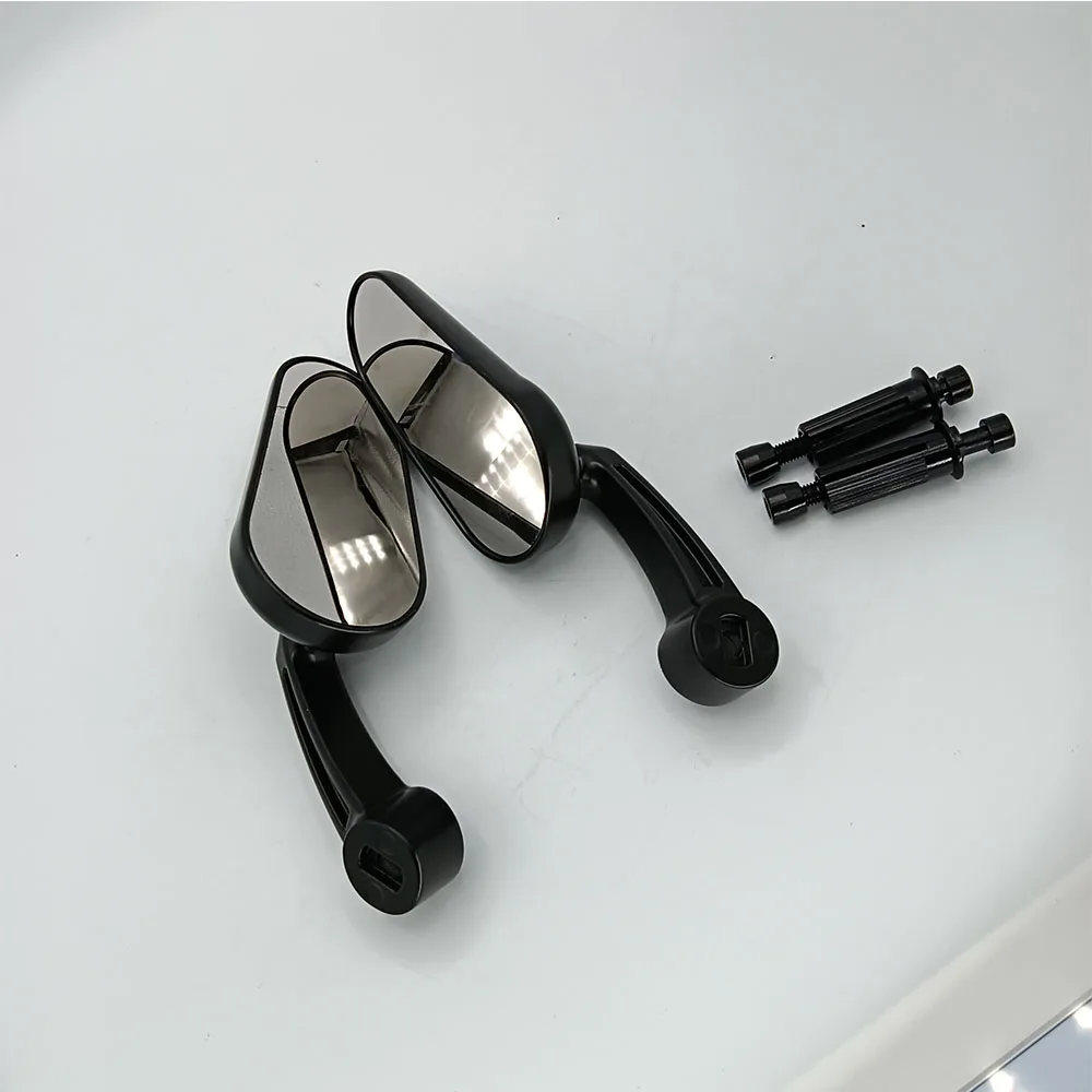 2 unids/par universal 8mm espejo de motocicleta Scooter E-Bike espejos retrovisores electromóvil espejo convexo lateral trasero