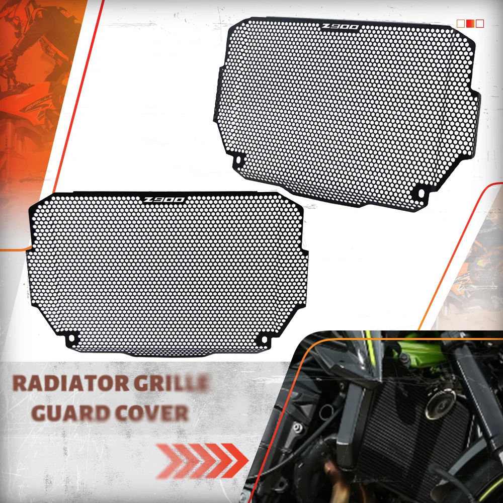 

Для KAWASAKI Z900 Z900 2017 2018 2019 2020 2021 2022 2023 решетка радиатора мотоцикла защитная крышка аксессуары Z900