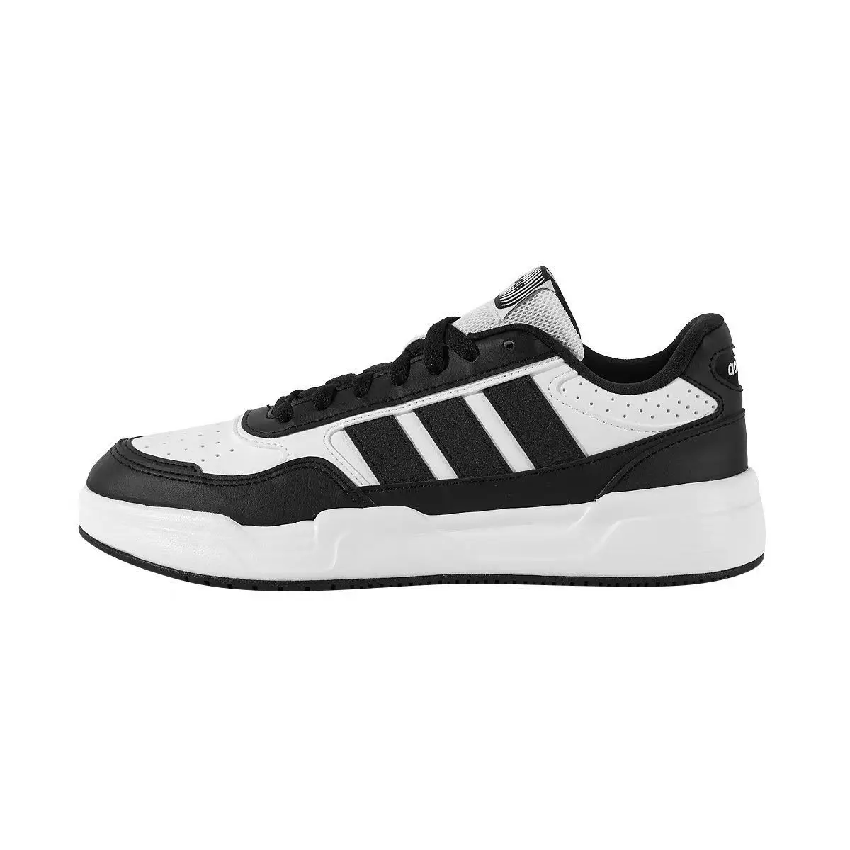 Adidas Lite Baller 1.5 Sneakers for Men and Women, Sports, Comfortable, Versatile, Casual, Fashionable, Low-Top, Black and White Ki1497