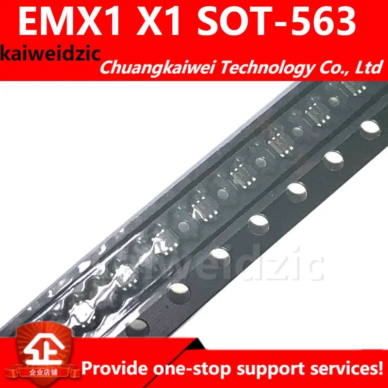 EMX1 Silk screen printing X1 SOT-563 Compound transistor Integrated circuit electronic components