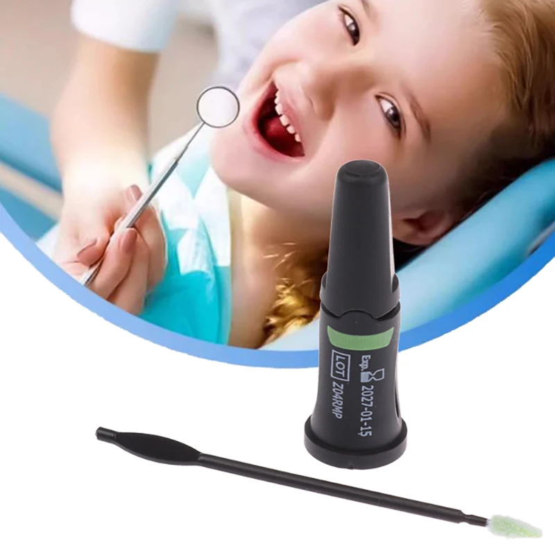 

Dental Fluoride Varnish Gel 0.4ml Fluoride Coating With Brush For Teeth Oral Care Products Children'S Caries Protection Tool