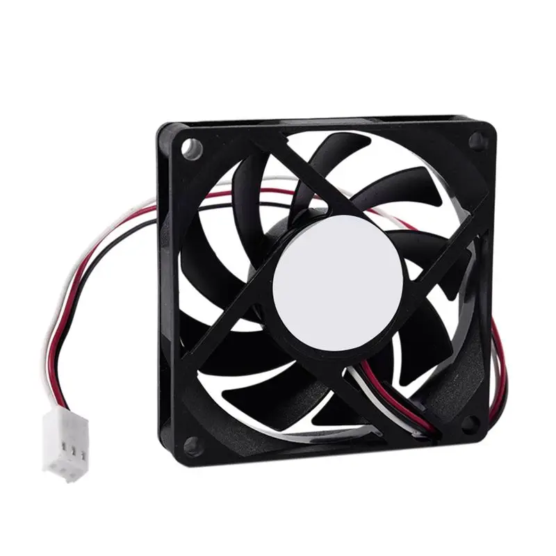 A64I Computer Case Cooler Fan 3PIN 12V 7CM 70MM PC CPU Cooling Cooler Fan