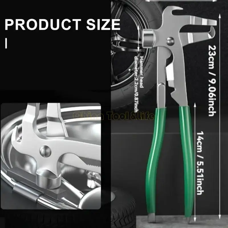

57qf Balancing Tool Tool Wheel Wheel Pliers Pliers для снятия молотка для профессионального использования