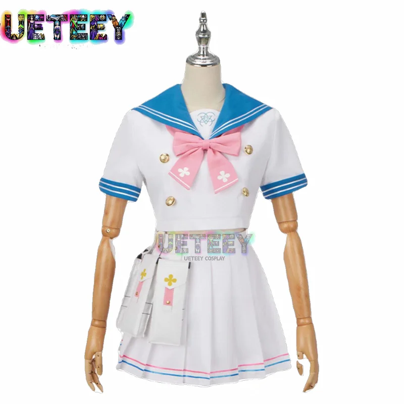 UETEEY الأزرق الأرشيف Urawa Hanako تأثيري حلي يمكن ارتداؤها يوميا هالوين زي مجموعة حجم مخصص