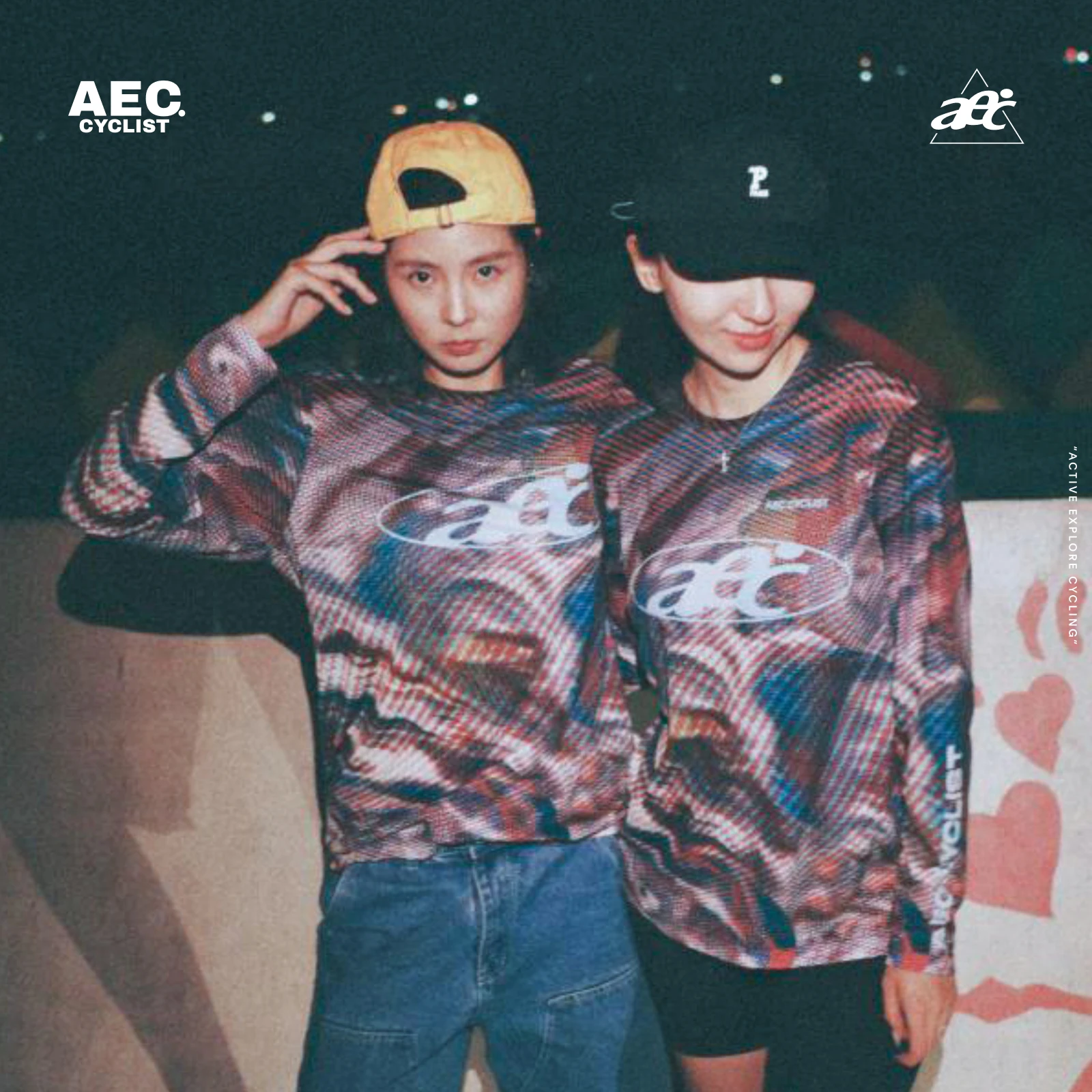 

AEC Women's Oversized Cycling Jersey Casual Style Long Sleeve O neck Road Bike Tshirt MTB Clothing Maillot Ciclismo FEISE Series