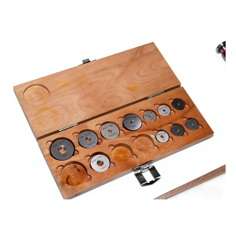 Threaded Ring and Plug Gauge Set, Tapered Sealed Pipe Thread Set