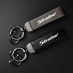 Honda için motosiklet anahtarlık tutucu, deri anahtarlık ve VT-400, 600, 750, 1100 için yüksek kaliteli aksesuarlar 8 en çok satan aksesuarlar motosiklet farı 750-no. 4