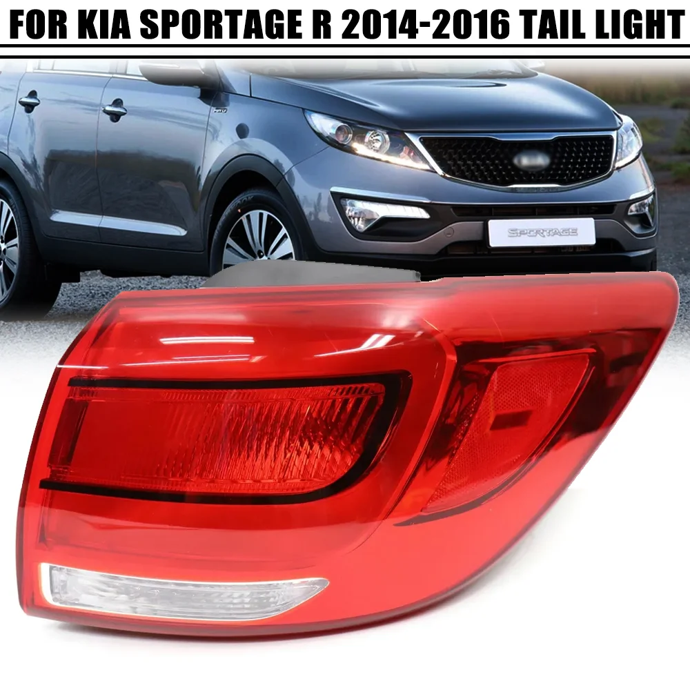 Car Rear TailLight Stop Brake Lamp Assembly For KIA Sportage R 2014 2015 2016 Warning Turn Signal Car Accessories Auto Parts