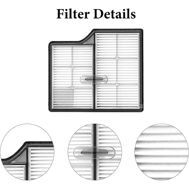 X11A HEPA Filter Replacement For Roborock Saros 10 Vacuum Cleaner Saros 10 Filter Spare Parts