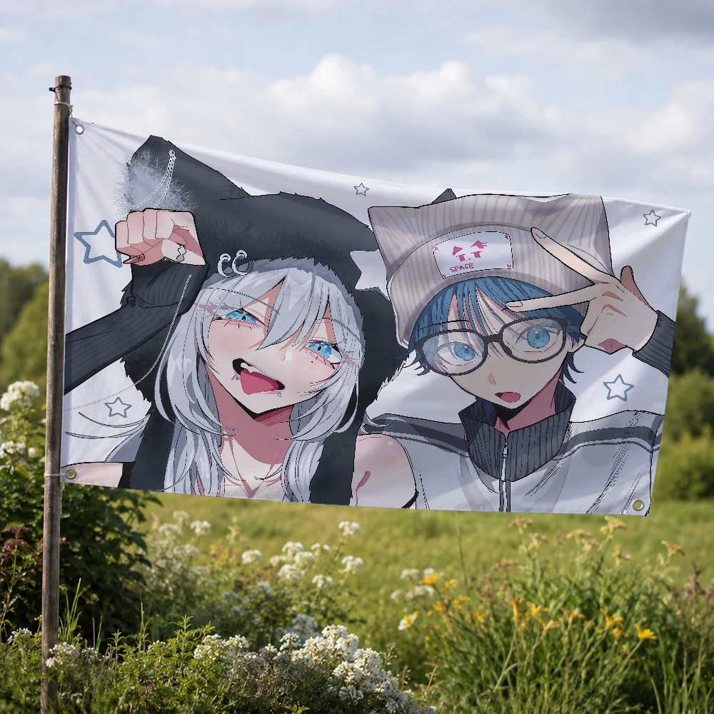 ハイミヤ先輩はとてもかわいいアニメ屋外旗、家庭用キャンプパー - Outdoor Camping Anime のレビューと価格