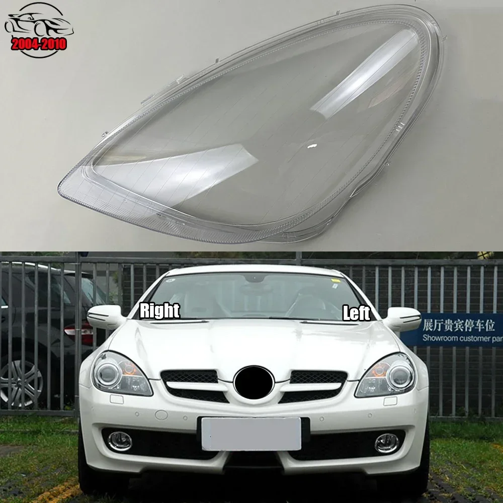 

Для Mercedes-Benz SLK-Class W171 SLK280 300 350 2004-2010 абажур в виде фары, крышка лампы, прозрачный абажур, линза
