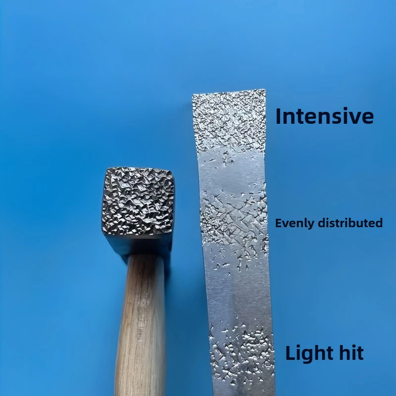 DIY Multi-Pattern Texture Hammer -  Square/Pit/Striped/Wave Tool for Gold Silver Ring Bracelet Crafting Tools - view 3