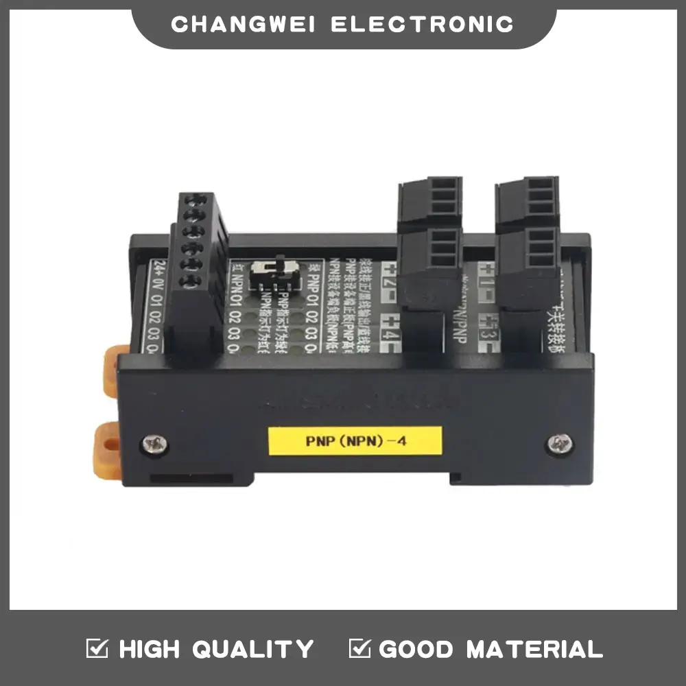 

High speed NPN to PNP PNP to NPN high-level conversion 24V pulse signal optocoupler isolation converte