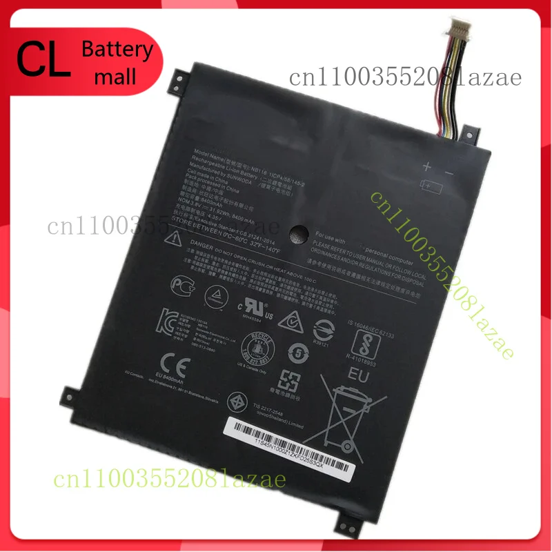 

Новый аккумулятор NB116 для Lenovo IdeaPad 100S-80 R2 100S-11IBY 5B10K37675