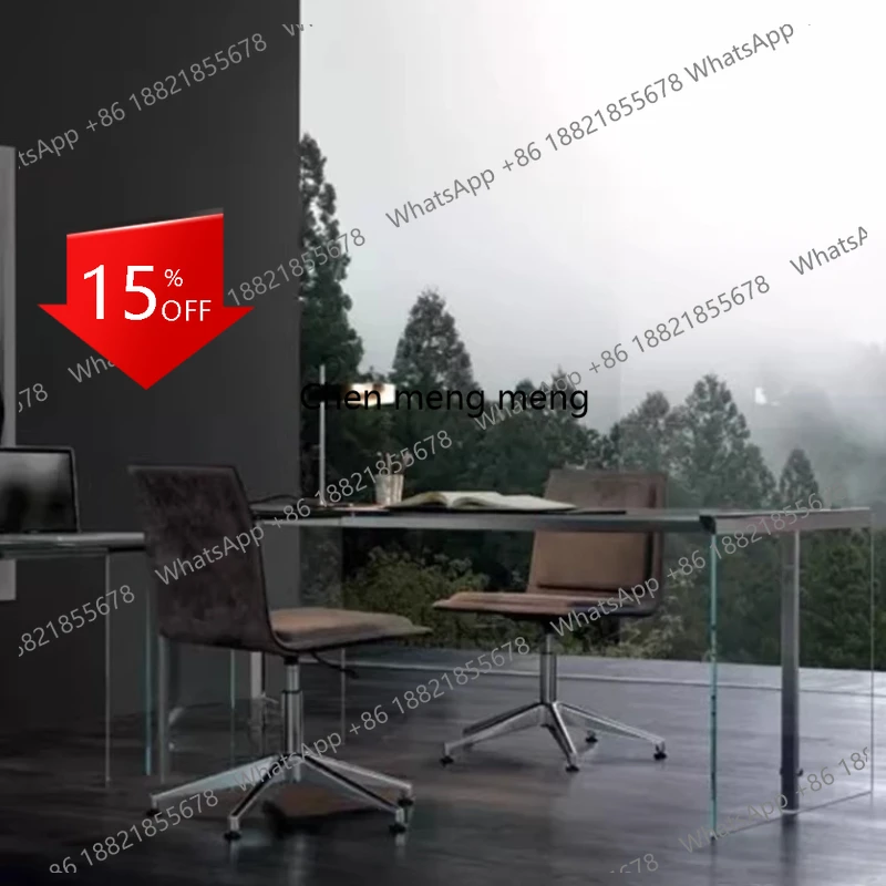 

A139 Computer Modern Office Desk Standing Executive Crafts Minimalist Office Desk Display Aesthetic Mesa Ordenador Trendy Furnit