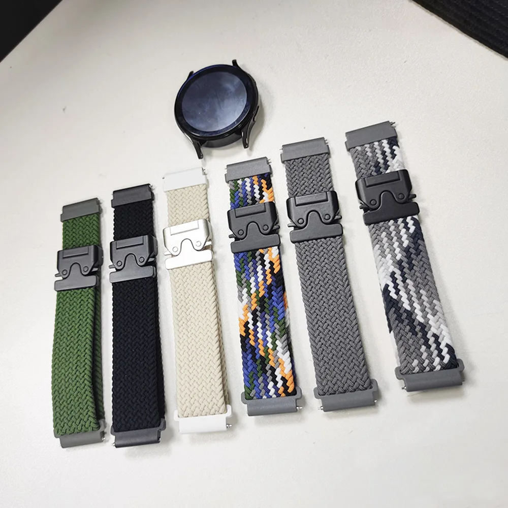 20mm 22mm cinturino in nylon per HUAWEI WATCH GT 5 Pro 46mm Band GT5 GT 4 3 42mm HONOR Magic Watch 4 GS Pro ES cinturino braccialetto