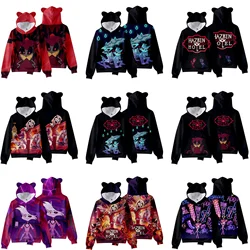 Anime Sir Pentious Vaggie Husk Charlie Cosplay Hoodie Alastor  Dust Angel Lucifer Costume Sweatshirt Jacket Coat Men Women Top