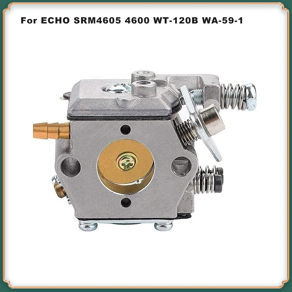 

Replacement Carburetor for ECHO SRM4605 & 4600 Trimmers, Compatible with WT-120B WA-59-1, Part# 123000-47530 Lawn Mower