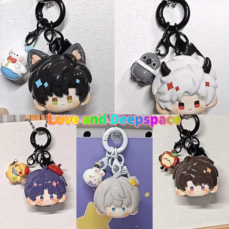 الحب والمساحة العميقة أنيمي لعبة الملحقات Xavier Zayne Rafayel Sylus Caleb لطيف كبير رئيس صديقها المفاتيح عاشق هدية #1