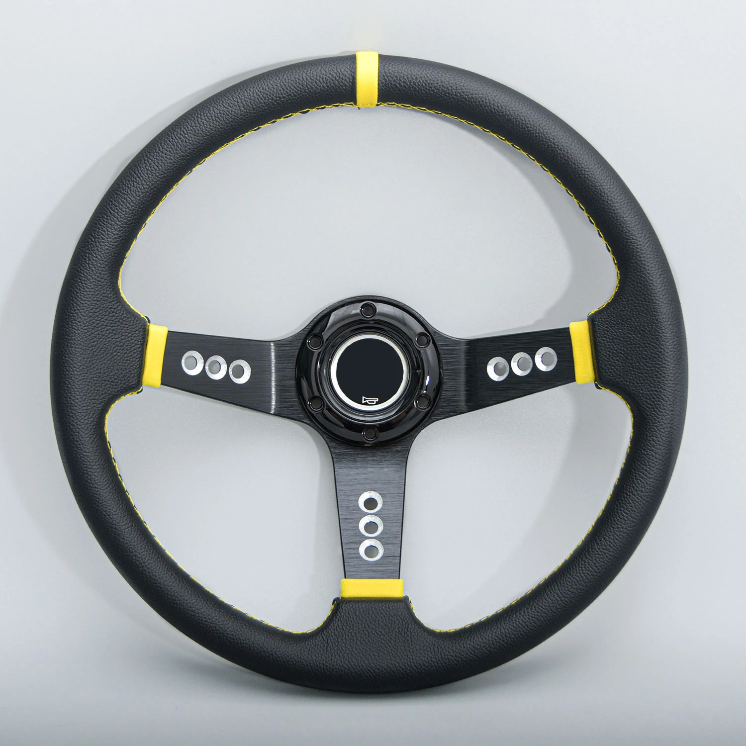 عجلة قيادة عالمية من كلوريد البولي فينيل ، انحراف عميق للذرة ، عجلة قيادة ، 14 في ، ساعة رياضية