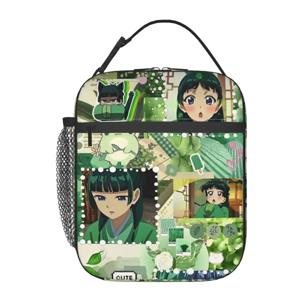 

The Apothecary Diaries Maomao Merch Insulated Lunch Tote Bag Cartoon Anime Food Storage Bag Portable Thermal Cooler Lunch Boxes