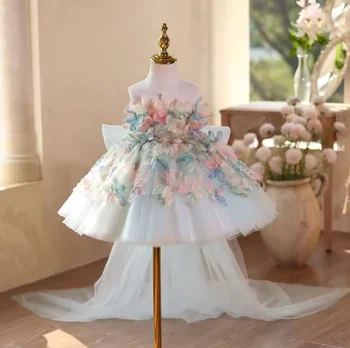 10 best sales Vestido turquesa para meninas - №9