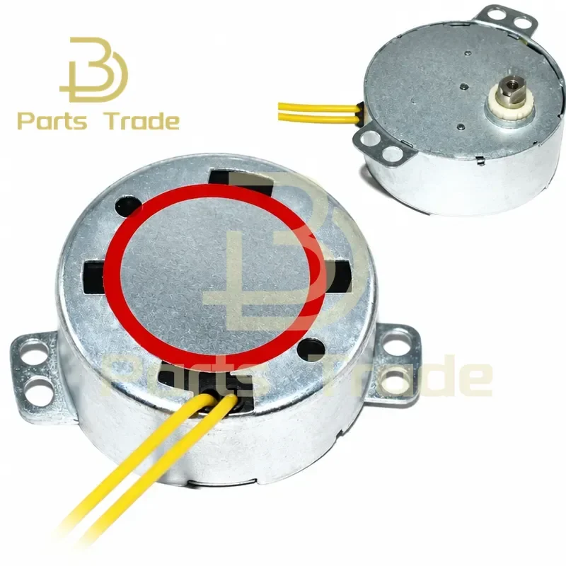 220V 50Hz AC Synchronous Motor for Fan Oscillation Gearbox 49TYD 50SM21-218B 3-5r/min 5W Low Speed High Torque