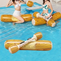 4pcs Summer Inflatable Floating Water Sticks Pool Party Beach Fun Water Game Props Set for Competition Swimming Play Kids Adults