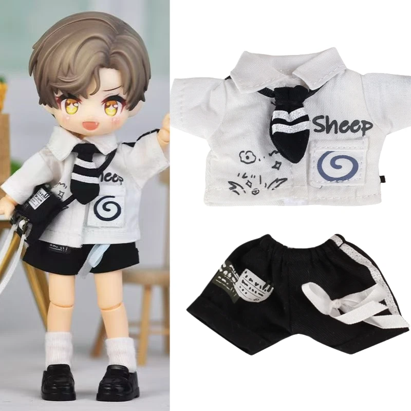 

Комплект японской школьной формы для кукол Obitsu 11, OB11, GSC 1/12, BJD, Molly Body, а также одежда и наряды для BJD и кукол-животных.