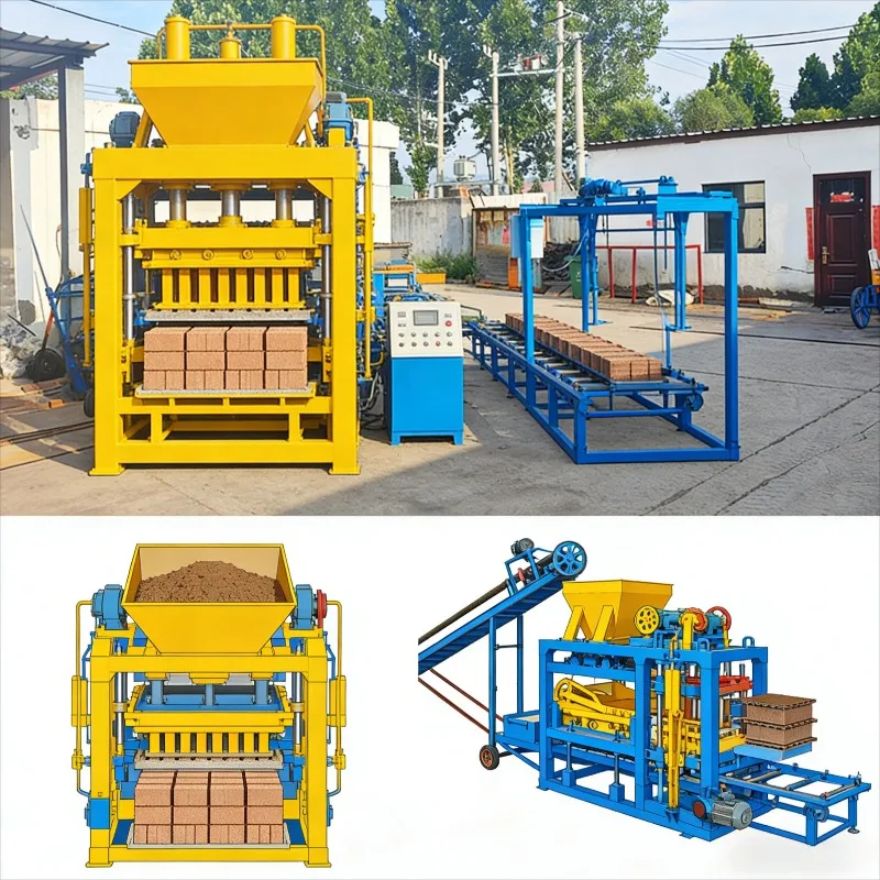 Customized Soil Brick Machine Compressed Earth Block Maker Eco Construction Material