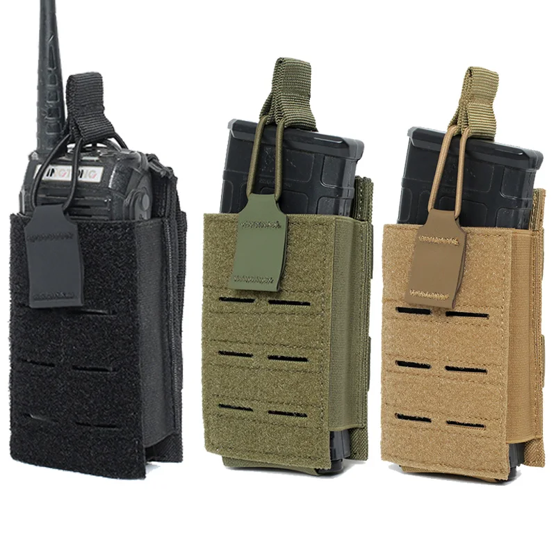 

Тактическая Сумка для магазина 5,56 M4 AR15 M16 AK Molle, универсальная сумка для переноски раций, держатель, жилет, поясная сумка, страйкбол, охота