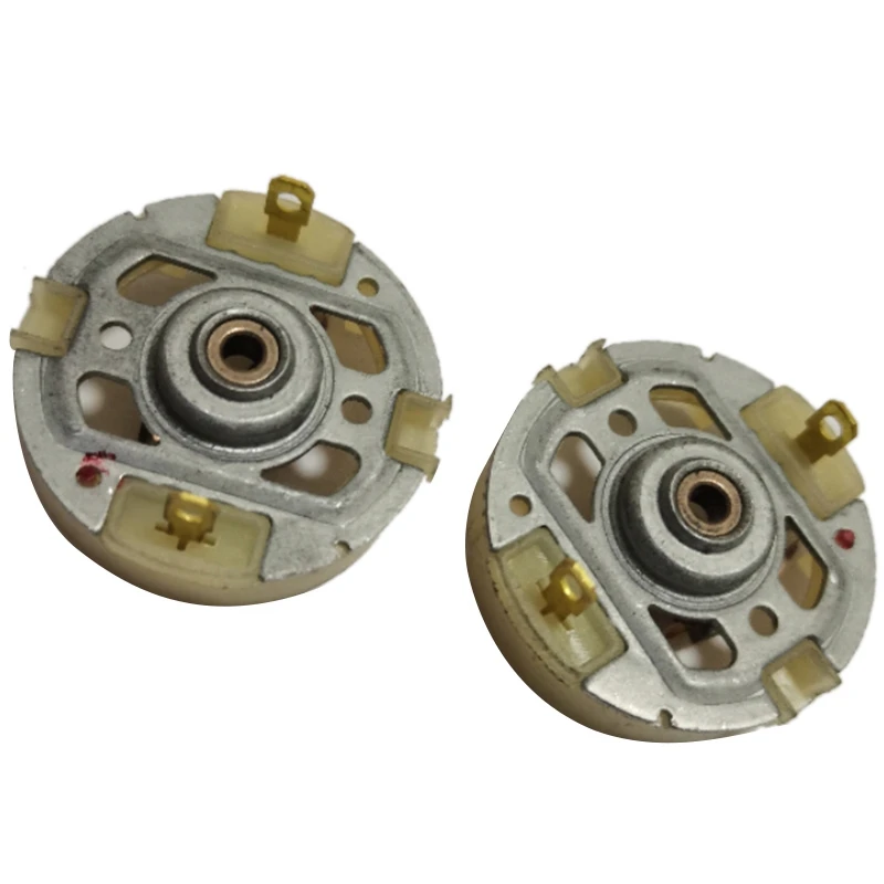 Moteur Rs550 avec brosse en cuivre, perceuse de charge, tournevis électrique, porte-brosse, 2 pièces