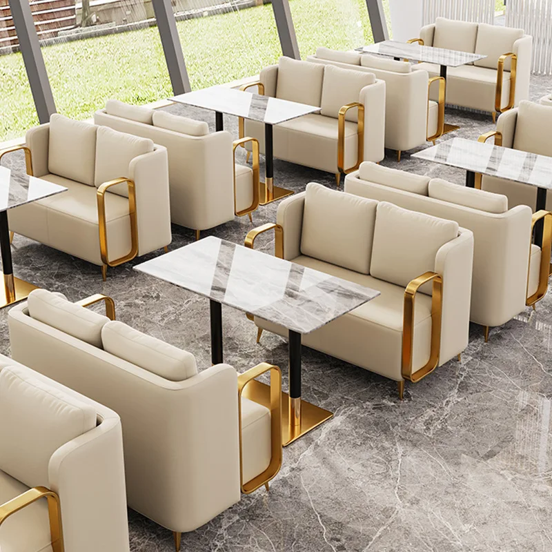 Factory Direct Sales Modern Restaurant Furniture Sets Commercial Furniture Dinning Tables and Chair Set for Restaurant Hotel