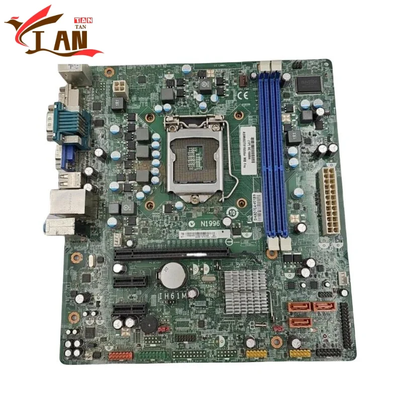 

IH61M For Lenovo ThinkCentre M72e Desktop Motherboard 03T8193 LGA1155 DDR3 Mainboard 100% Tested Fast Ship TT