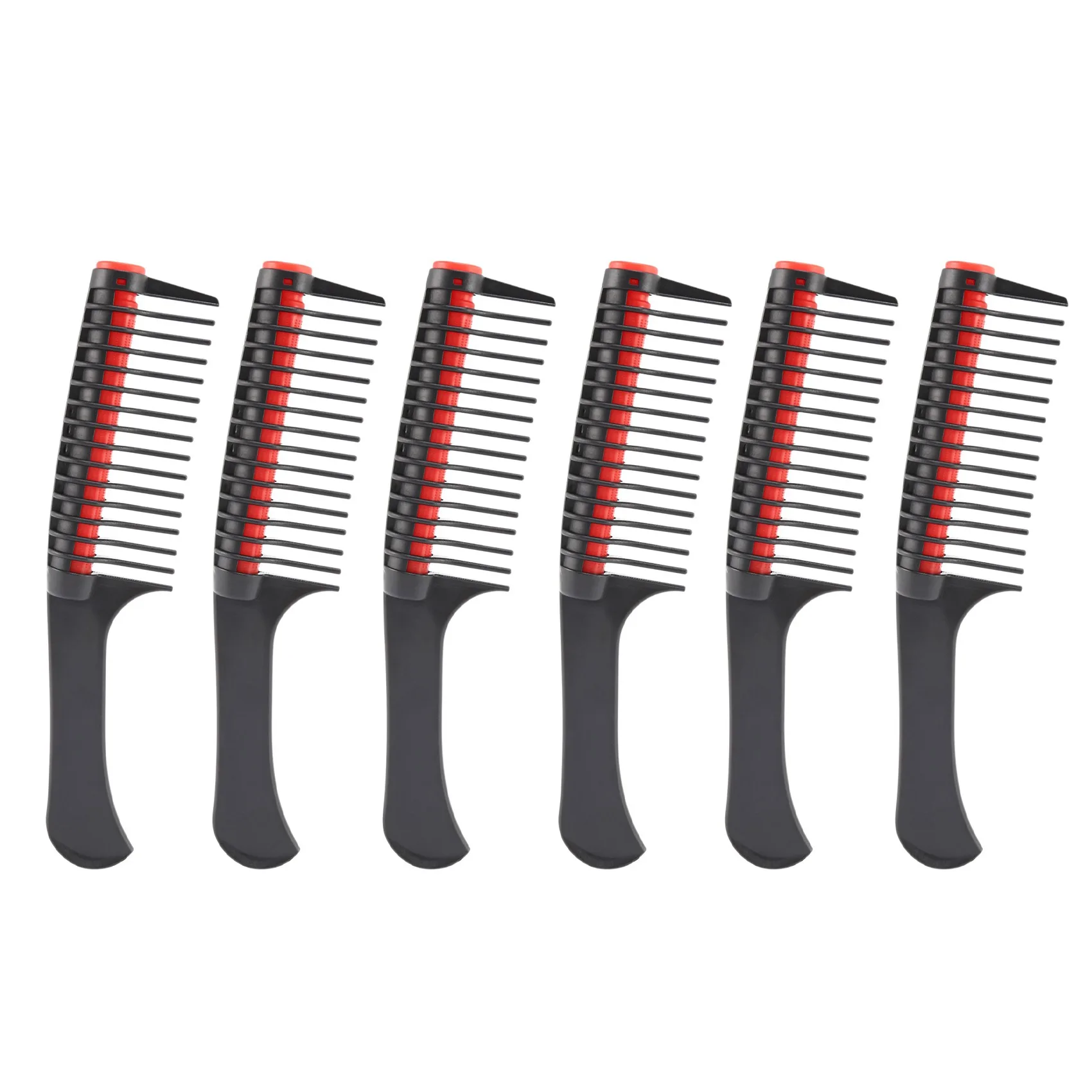ABLD 6 Pack Hair Comb, Comb Roller, Detangling Roller Comb Integrated Hair Roller Comb, Anti Splicing Comb