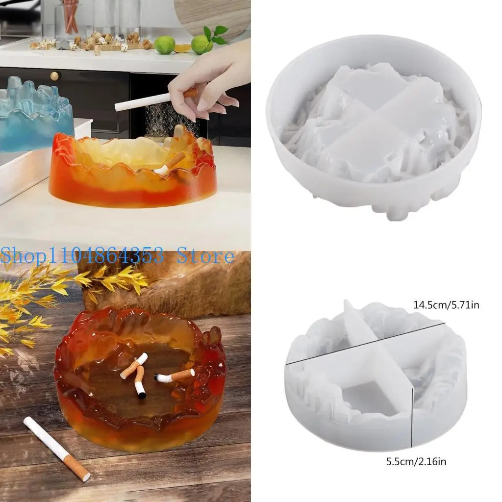 

652F Форма для литья смолы, формы для пепельницы из смолы, форма для хранения ювелирных изделий